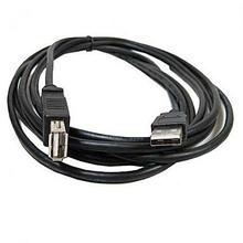 Black USB 2.0 Extension Cable Type A Male to Type A Female