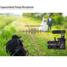 Camcorder Microphone, Shotory Shotgun Interview Camera Microphone, Professional External Hypercardioid On-Camera Microphone