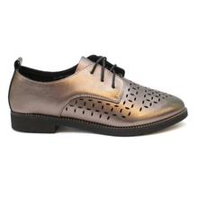 Shoe.A.Holics Cass Silver Laser Cut Shoes For Women