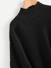 Drop Shoulder Bishop Sleeve Jumper