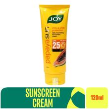 Joy Papaya Sun Spf 25 Sun Screen Cream 120ml