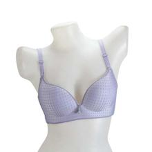 Light Purple Printed Padded Bra For Women - 120035(132)