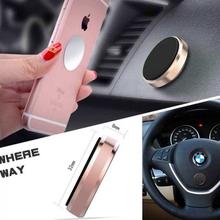 Magnetic Car Mount Phone Holder Mini All Use Dashboard Cell Phone Tablet