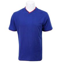 Royal Blue V-Neck T-Shirt For Men