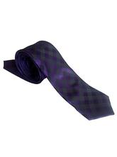 Men Tie – Blue check design