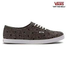 Vans Grey VN0004MMJQE Authentic Lo Pro Tweed Dots Shoes For Women – 6226