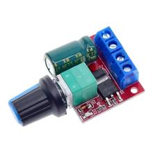 5A PWM 6V 12V 24V DC Motor Speed Controller Module DC-DC 5V-24V Adjustable Speed Regulator Control Governor Switch 1.8-12V