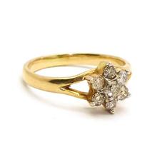 14K Gold Diamond Ring For Women DRG-7477