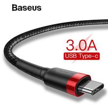 Baseus USB Type C Cable for One Plus 6 5t Quick Charge QC3.0 USB C Fast Charging USB Charger Cable for Samsung Galaxy S9 S8 Plus