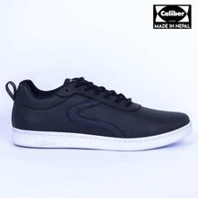 Caliber Shoes Black Casual Lace Up Shoes For Men - ( 516 O)