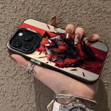 Creativity Spider-Man Trendy Brand Phone Case Compatible for IPhone 15Pro 11Pro 14 15 Pro Max 13 11 14 12 15 Pro Max X XR XS Max Shockproof Cover