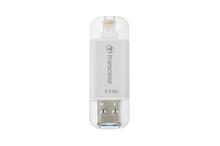 TRANSCEND JDG300S JetDrive Go Silver-64GB / Apple OTG Pen Drive