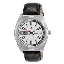 Fastrack Varsity Analog Silver Dial Men's Watch-3174SL02