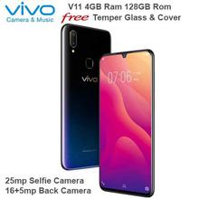 VIVO V11 4GB 128GB 25mp Selfie Camera, 12+5mp Back Camera