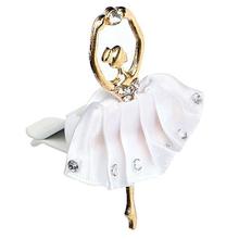 Air Freshener In The Car Perfumes Auto Flavoring for Car Ballet Girl Air Freshener Smell Styling Decoration Air Vent Accessories