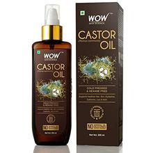 WOW- WOW 100% Pure Castor Oil - Cold Pressed - For