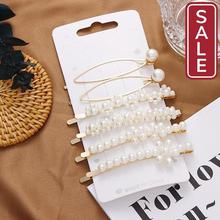 SALW-Hot Sale 1Set Girls Women Elegant Geometric Pearls