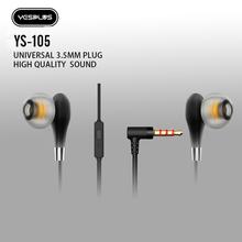 Yesplus Ys-105 Genuine Extra Bass Crisp & Clear Stereo Earphone