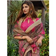 Stylee lifestyle Exclusive Cotton Silk Printed Saree - 2399