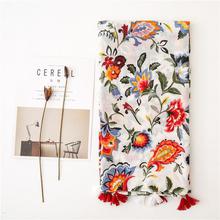 Korean Style Sun Protection Premium Printed Scarves For