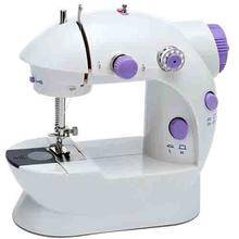 Portable Sewing Machine With Light And Cutter- White/Purple