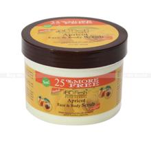 Bio Fresh Pure Herbal Apricot Face & Body Scrub - 450 ml