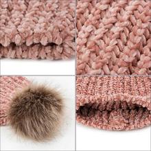 Fashion Winter Hat For Women Soft Thick Winter Warm Beanie