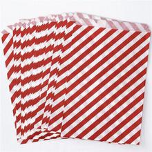 50pcs/ Lot treat candy bag high quality Party Favor Paper Bags Chevron