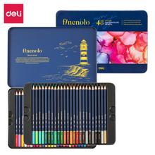 Deli 48 Colors Water-Based Color Pencil EC129-48