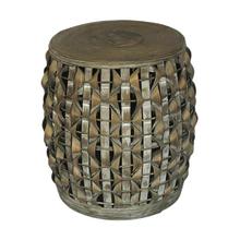 Wooden Bamboo Round Stool