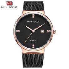 Mini Focus MF0181G Steel Band Wrist Watch For Men