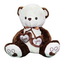 White Brown Teady Bear-Love You