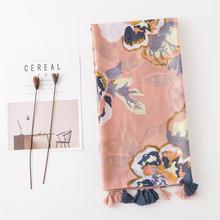 Korean Style Sun Protection Premium Printed Scarves For