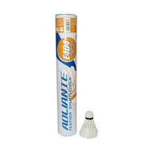 Aoliante E404 White Feather Shuttle Badminton Cocks (Pack Of 6)