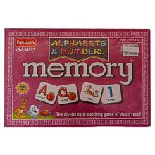 Funskool Memory Alphabets And Numbers Card Game – Multicolored