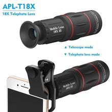 APEXEL Camera Lens 18X Telescope Zoom Telescope Mobile Phone