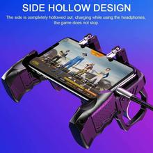 K21 New PUBG Mobile Gamepad Joystick Metalen L1 R1 Trigger Game Shooter Controller for iPhone Android phone Gaming Gamepad