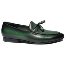 Gallant Gears Green Formal Slip On Leather Shoes For Men - (139-38)