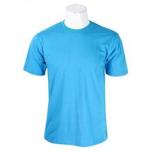 Sky Blue Round Neck T-shirt for Women