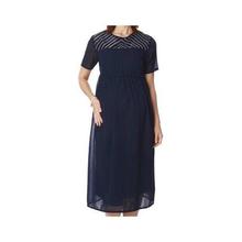 Nine Maternity Navy Top Striped Maternity Dress For Women