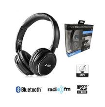 NIA Q1 Wireless Bluetooth Headphone with MicroSD and FM Radio Aux