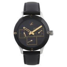 Fastrack Monochrome Black Dial Analog Watch for Women-6078SL11