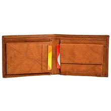 BULLFINCH Men's Casual Leather Wallet and Watch Combo Set