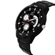 PIRASO Analogue Black Dial Men's Watch