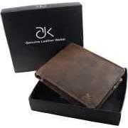 Boys Beige Artificial Leather Wallet  (3 Card Slots)