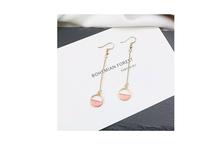 Hollow Semicircle Design Elegant Geometric Dangle Drop Earring