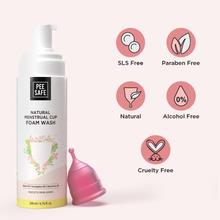 Pee Safe Natural Menstrual Cup Foam Wash 50ml