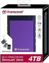 Transcend 4 TB StoreJet 25H3 2.5-inch USB3.0 External Hard Drive