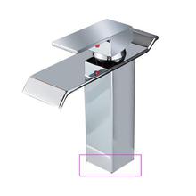 Wholesale And Retail Deck Mount Waterfall Bathroom Faucet