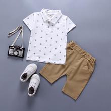 BibiCola Summer Baby Boy Clothing Sets Boys Clothes Sets